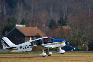  Despegue en DR400 en Sermamagny 